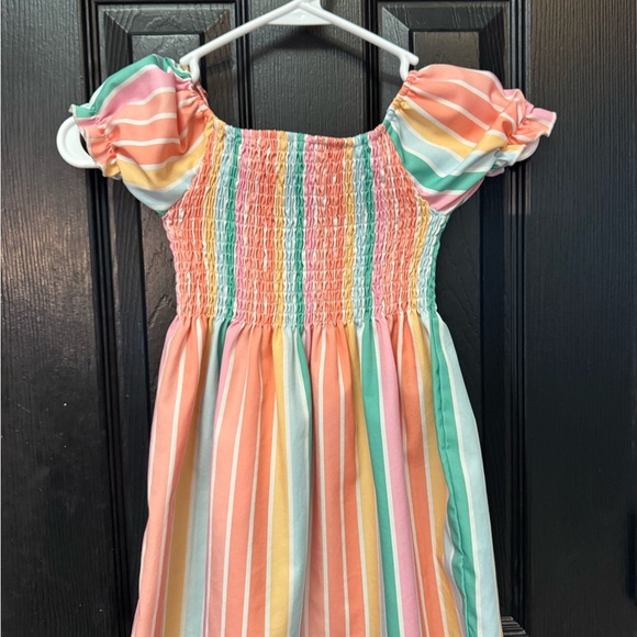 Charming Multicolor Kids Dresses Set - Picture 5 of 7